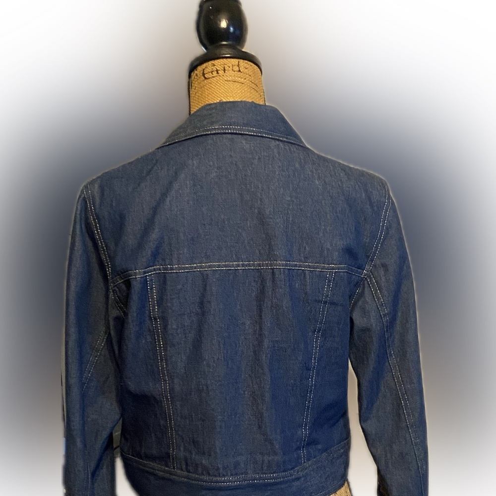 Embroidered Denim Jacket - Picture 3 of 9